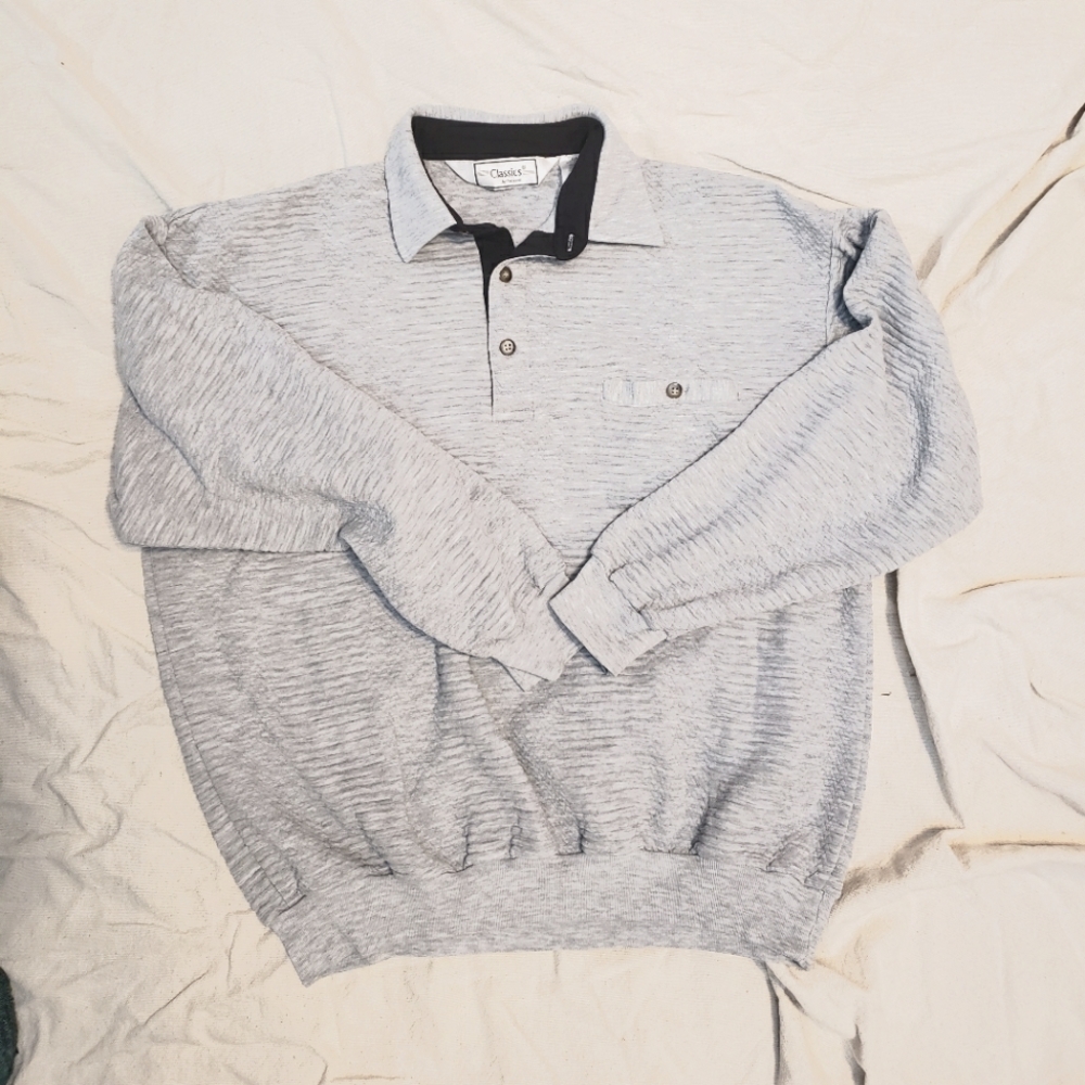 Palmland long sleeve banded bottom sport